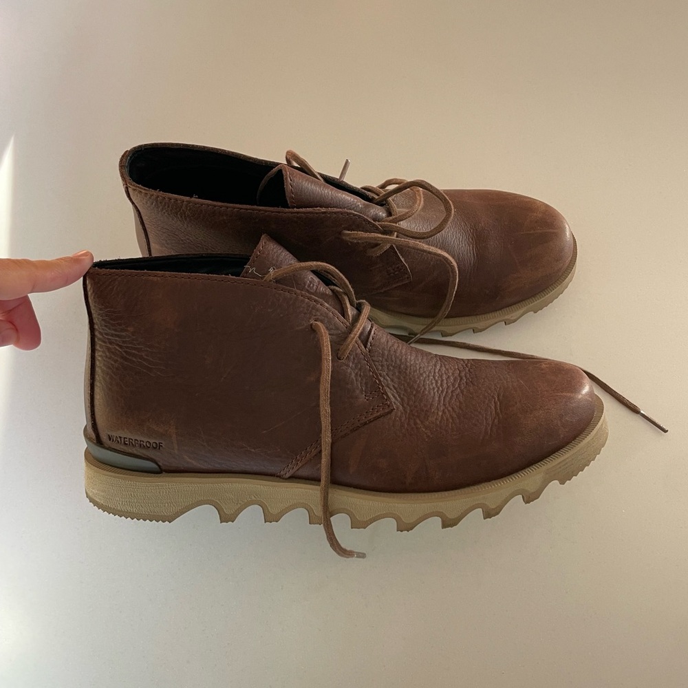 Waterproof Brown Men's Shoes